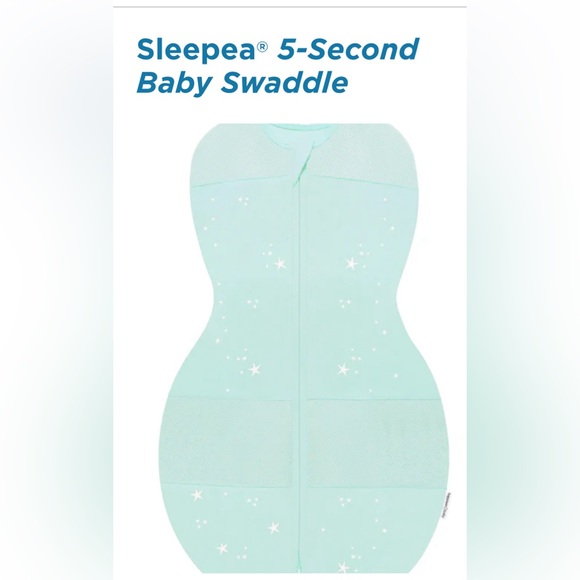 Happiest Baby Sleepea® 5-Second Baby Swaddle - Size M (12-18lbs) NEVER USED - Picture 1 of 8